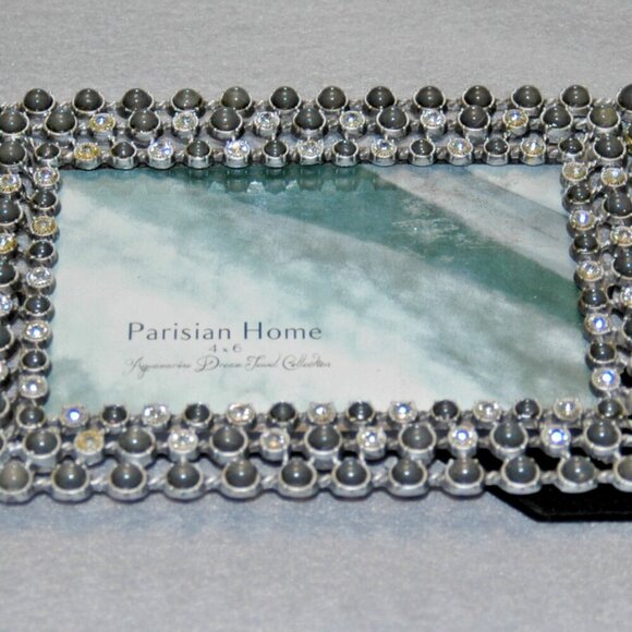 Sheffield Parisian Home Metal Picture Frame Aquamarine Dream Jewel Collection - Picture 5 of 8